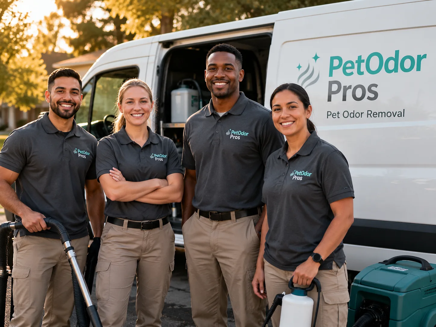 Pet Odor Removal team serving Brisbin, PA